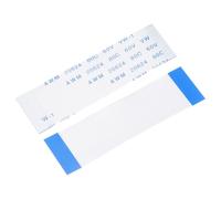 QUARKZMAN FFC FPC Cable Flexible Plano, 28 Pines 0.5mm Paso 50mm Largo (Tipo A) Para LCD Impresora 3D Cámara DVD TV Laptop Audio Paquete De 10