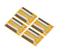 QUARKZMAN FFC FPC Extensión Placa PCB Extender ZIP HDD Conector 15 Pasador 1mm Paso Único Lado para LCD 3D Impresora Cámara DVD TV Portátil Paquete de 4