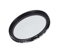 QUARKZMAN Filtro de Lente ND2-400 Filtro de Densidad Neutra Variable Filtro ND Circular de 55mm Filtro de Escala de Grises para Fotografía de Cámara Lente