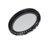 QUARKZMAN Filtro de Lente ND2-400 Filtro de Lente de Densidad Neutra Variable Filtro ND Circular de 43mm Filtro de Escala de Grises para Fotografía de Cámara Lente