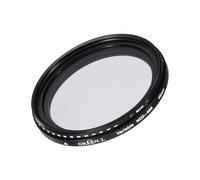 QUARKZMAN Filtro de Lente Variable de Densidad Neutra ND2-400 Filtro de Lente ND Circular de 46mm Filtro de Escala de Grises para Fotografía de Cámara Lente
