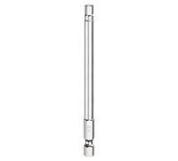 QUARKZMAN H5.0 Punta De Destornillador De Cabeza Hexagonal 5.0mm Punta Plana Métrica Vástago Hexagonal De 1/4" Largo 100mm (4") Magnético barrena Para Conductor De Potencia