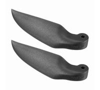 QUARKZMAN Hélices De Repuesto para Planeador RC, Hélices Plegables De Nylon 6x3 Pulgadas para Spinner D28-D48mm, Repuesto para Planeador (Negro, 1 Par)