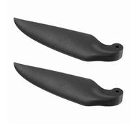 QUARKZMAN Hélices De Repuesto para Planeador RC, Hélices Plegables De Nylon De 7.5x4 Pulgadas para Spinner D28-D48mm, Repuesto para Planeador (Negro, 1 Par)