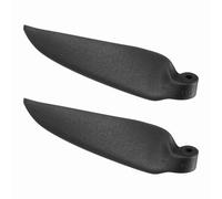 QUARKZMAN Hélices De Repuesto para Planeador RC, Hélices Plegables De Nylon De 7x3 Pulgadas para Spinner D28-D48mm, Repuesto para Planeador (Negro, 1 Par)