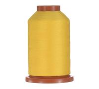 QUARKZMAN Hilo de Coser 40D/2 1100 Yardas Hilo para Costura Amarillo Dorado