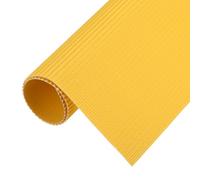 QUARKZMAN Hojas De Cartón Corrugado 5 Unidades 12 Pulgadas X 8 Pulgadas X 1/16 Pulgadas Cartón Amarillo Brillante Para Manualidades DIY