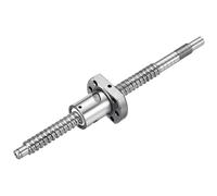 QUARKZMAN Husillo de bolas SFU1204 (Diámetro 12mm, Paso 4mm, Longitud 200mm) con Tuerca de Husillo de Bolas Kit de Husillo de Bolas Anti Juego para Mecanizado de Extremo Estándar