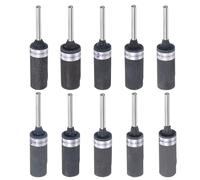 QUARKZMAN Kit de 10Uds Rollos de Papel de Lija Abrasivo de Grano 180-2500 con Mangos de 3 mm para Tambores de Lijado Mangas de Cilindro Y Cabezales de Rectificado para Carpintería