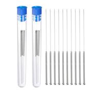 QUARKZMAN Kit Di Pulizia Per Ugelli Stampante 3D, 10 Aghi In Acciaio Inox Per Pulizia Ugelli 0.5mm Per Accessori Stampante 3D