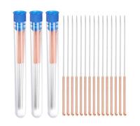 QUARKZMAN Kit Di Pulizia Per Ugelli Stampante 3D, 15 Pezzi Aghi Pulizia Ugelli Acciaio Inossidabile 1.0mm Pulitore Ugelli Oro Per Accessori Stampante 3D