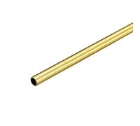 QUARKZMAN Latón Tubo, 6mm OD 0,5mm Pared Grosor 250mm Longitud Redondo Tubo Tubería para Industria, Bricolaje Proyectos