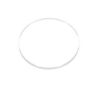QUARKZMAN Lente Cristal para Reloj, 23mm Diámetro 1.5 Grosor, Vidrio Lente Redondo Plano de Zafiro Transparente Multiuso para Relojes Taza Medidora Laboratorio Joya Decoración Tapa