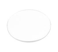 QUARKZMAN Lente Cristal para Reloj, 35.5mm Diámetro 1.5 Grosor, Vidrio Lente Redondo Plano de Zafiro Transparente Multiuso para Relojes Taza Medidora Laboratorio Joya Decoración Tapa