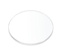 QUARKZMAN Lente Cristal para Reloj, 39.5x2mm (Diá*Grosor) Vidrio Lente Redondo Plano de Zafiro Transparente Reparación para Relojes Taza Medidora Laboratorio Joya Relojeros Tapa Decoración