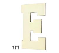 QUARKZMAN Letras Y Números De Madera De 20 cm/8 Pulgadas, Recortes De Madera Grandes Sin Acabar Para Pintar Con Tornillos Autoperforantes Para Manualidades DIY Decoración De Pared