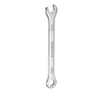 QUARKZMAN Llave Combinada Delgada 7/32" Acero Inoxidable 30Cr13 Templado Pulido Mini Llave Combinada con Extremo de Caja de 12 Puntos y Extremo Abierto Inclinado 15°