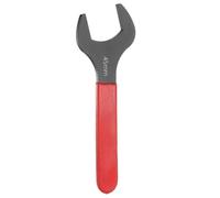 QUARKZMAN Llave De Boca Fija 45mm Métrica Ángulo De 15 Grados Con Desviación Llave De Boca Abierta En Forma De U Cabezal Plano Pequeño Con Mango Rojo Para Reparación De Automóviles