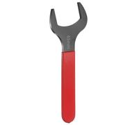 QUARKZMAN Llave De Boca Fija Individual 65mm Métrica Ángulo De 15 Grados Con Desplazamiento Llave De Boca Abierta En Forma De U Cabeza Plana Pequeña Llave Ennegrecida Con Mango Rojo