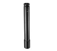 QUARKZMAN Llave de Impacto Profundo de 1/2" Cuadrada Por 19Mm Métrica 6 Puntos 200Mm (8") de Largo Extra de Acero Al Carbono para Automóviles, Reparación de Tuercas Y Pernos, Color Negro