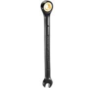 QUARKZMAN Llave de Trinquete 7mm Métrica de Boca Abierta 72 Dientes Acero CR-V Niquelada Llave de Trinquete Combinada de 12 Puntos para Tuercas y Pernos