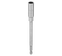 QUARKZMAN Llave de Vaso Hexagonal, 10mm Impacto Casquillo para Taladro 1/4" Vástago 150mm Extra Largo Cr-V Métrica Punta Tornillo Ajustador para Atornillador Eléctrico Mecánico Tuercas