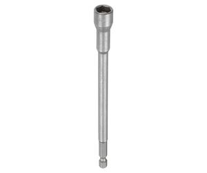 QUARKZMAN Llave de Vaso Hexagonal, 10mm Magnético Impacto Casquillo para Tuercas 1/4" Vástago 150mm Largo Cr-V Métrica Destornillador Barrena Tornillos Ajustador para Taladro Eléctrico