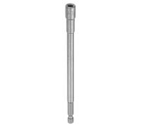 QUARKZMAN Llave de Vaso Hexagonal, 5.5mm Magnético Impacto Casquillo para Tuercas 1/4" Vástago 150mm Largo Cr-V Métrica Destornillador Barrena Tornillos Ajustador para Taladro Eléctrico