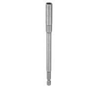 QUARKZMAN Llave de Vaso Hexagonal, 7mm Impacto Casquillo para Taladro 1/4" Vástago 150mm Extra Largo Cr-V Métrica Punta Tornillo Ajustador para Atornillador Eléctrico Mecánico Tuercas