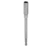 QUARKZMAN Llave de Vaso Hexagonal, 9mm Impacto Casquillo para Taladro 1/4" Vástago 150mm Extra Largo Cr-V Métrica Punta Tornillo Ajustador para Atornillador Eléctrico Mecánico Tuercas