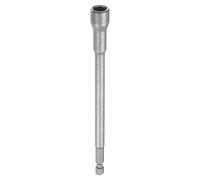 QUARKZMAN Llave de Vaso Hexagonal, 9mm Magnético Impacto Casquillo para Tuercas 1/4" Vástago 150mm Largo Cr-V Métrica Destornillador Barrena Tornillos Ajustador para Taladro Eléctrico