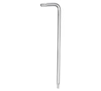QUARKZMAN Llave en Forma de Estrella Torx T25 de Acero Cromo-Vanadio | A Prueba de Manipulaciones, Con Brazo Largo en Forma de L de 6 Puntos, para Reparaciones Automotrices/Hogareñas