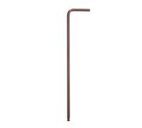 QUARKZMAN Llave Hexagonal De Bola 5/64" SAE Acero S2 Brazo Largo Forma L Herramienta De Reparación Para Hogar Bicicleta Motocicleta Reparación, Rojo Marrón
