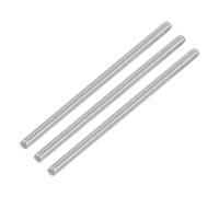 QUARKZMAN M5 x 110mm de Varilla Roscada Completa, 3Pcs Pernos de Barra de Acero Inoxidable Rosca a la Derecha, para Ensamblaje de Muebles y Maquinaria