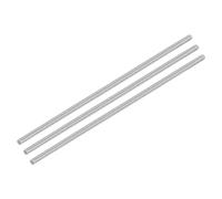 QUARKZMAN M5 x 200mm de Varilla Roscada Completa, 3Pcs Pernos de Barra de Acero Inoxidable Rosca a la Derecha, para Ensamblaje de Muebles y Maquinaria