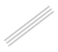 QUARKZMAN M5 x 250mm de Varilla Roscada Completa, 3Pcs Pernos de Barra de Acero Inoxidable Rosca a la Derecha, para Ensamblaje de Muebles y Maquinaria
