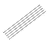 QUARKZMAN M5 x 250mm de Varilla Roscada Completa, 5Pcs Pernos de Barra de Acero Inoxidable Rosca a la Derecha, para Ensamblaje de Muebles y Maquinaria