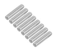 QUARKZMAN M5 x 25mm de Varilla Roscada Completa, 8Pcs Pernos de Barra de Acero Inoxidable Rosca a la Derecha, para Ensamblaje de Muebles y Maquinaria