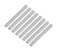 QUARKZMAN M5 x 55mm de Varilla Roscada Completa, 16Pcs Pernos de Barra de Acero Inoxidable Rosca a la Derecha, para Ensamblaje de Muebles y Maquinaria