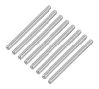 QUARKZMAN M5 x 70mm de Varilla Roscada Completa, 8Pcs Pernos de Barra de Acero Inoxidable Rosca a la Derecha, para Ensamblaje de Muebles y Maquinaria