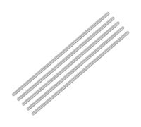 QUARKZMAN M6 x 250mm de Varilla Roscada Completa, 5Pcs Pernos de Barra de Acero Inoxidable Rosca a la Derecha, para Ensamblaje de Muebles y Maquinaria