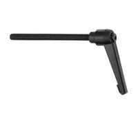 QUARKZMAN M8 X 100mm Manija de Perilla Ajustable con Rosca Macho Botón de Empuje Trinquete de Liberación Rápida Perno Giratorio de Bloqueo para Maquinaria de Torno, Negro