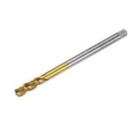 QUARKZMAN Machos de Roscar de Espiral Métricos, M10 x 1.5 H2 Rosca 130mm Extra Largo, Herramientas de Roscado de Tornillo Recubiertas de Titanio para Mecánicos y Reparaciones