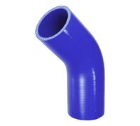 QUARKZMAN Manguera De Silicona 1Pc 45 Grados 60Mm Diámetro Interior | Longitud 102Mm, Ángulo 45°, Espesor 5Mm, Temperatura -60°C-300°C, Aplicaciones Para Refrigerante, Aceite, Líquido Frenos
