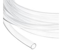 QUARKZMAN Manguera Transparente PVC 7mm ID x 10mm OD Tubo transparente flexible, 4.6Metros tubo pvc plástico de transferencia de agua aceite aire para Tanque y Acuario