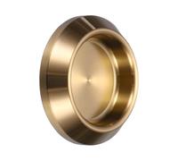 QUARKZMAN Manijas Redondas Para Puertas De Vidrio, Manijas De Baño De Acero Inoxidable 304 Espalda Con Espalda Con Pegatinas Adhesivas Para Puertas De Ducha Balcón Oficinas, Rosa Dorado