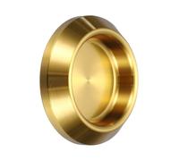 QUARKZMAN Manijas Redondas Para Puertas De Vidrio, Manijas Para Baño De Acero Inoxidable 304 Espalda Con Espalda Con Pegatinas Adhesivas Para Puertas De Ducha Balcón Oficinas, Dorado