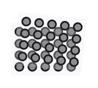 QUARKZMAN Marcadores Posicionamiento Puntos 12 Mm Para Escáner 3D, 40 Pcs Puntos Seguimiento Escaneo 3D Alta Reflexión Para Mejorar La Precisión Posición En Escaneo laser 3D