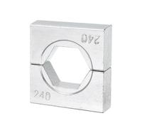 QUARKZMAN Matriz Crimpado Hidráulico 1/0AWG 240mm 12 Toneladas | Matriz Hexagonal, Cable De Acero, Reemplazo Para Herramienta Crimpado Terminales De Cable Eléctrico YQK-240/300