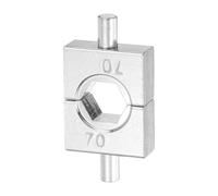 QUARKZMAN Matriz De Crimpado Hidráulico 70mm 8 Toneladas Matriz Hexagonal | De Reemplazo, Para Herramienta De Crimpado YQK-70, Terminales Eléctricos, Cable De Acero